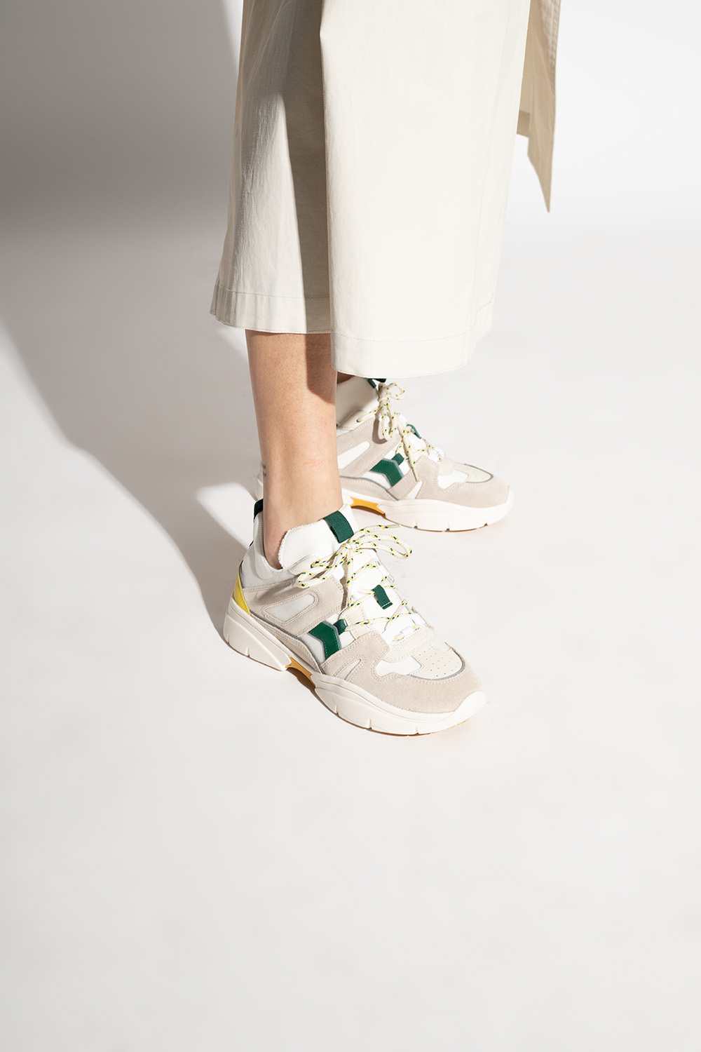 Kindsay sneakers Isabel Marant saint laurent venice floral canvas sneakers SchaferandweinerShops Australia